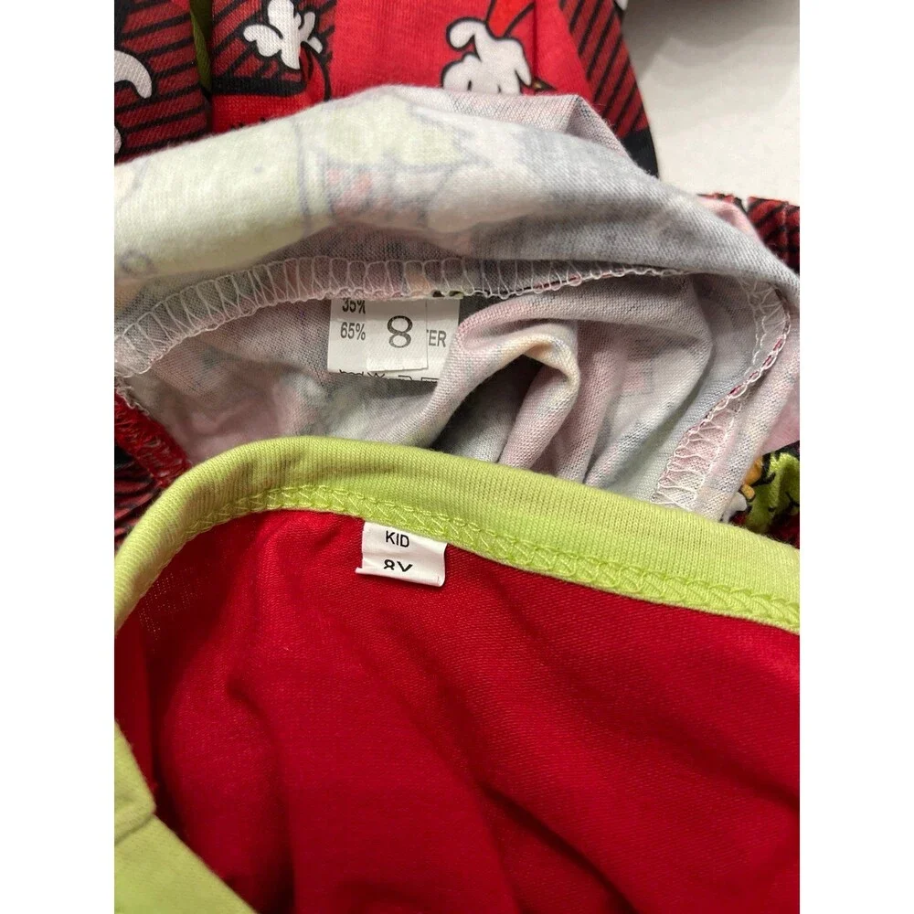 Dr. Seuss The Grinch Pajamas Size 8 New Without Tags